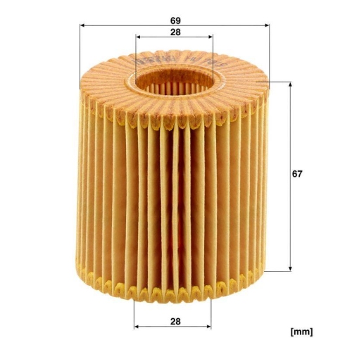 &Ouml;lfilter MANN-FILTER HU 7019 z f&uuml;r SUBARU TOYOTA LOTUS