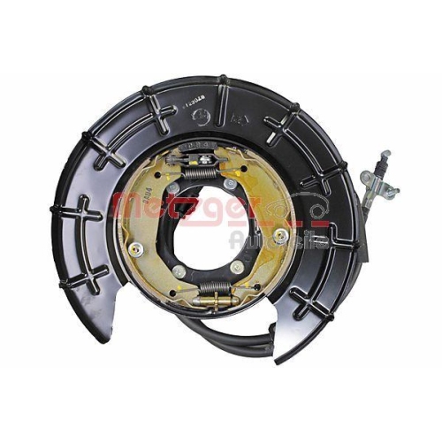 Bremstr&auml;gerplatte METZGER 6117024 KIT + ORIGINAL ERSATZTEIL f&uuml;r HYUNDAI