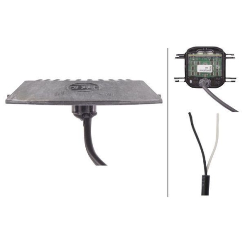 HELLA Blinkleuchte 2BA 009 204-051 für DAF SCANIA CARNEHL, Ladebordwand, hinten