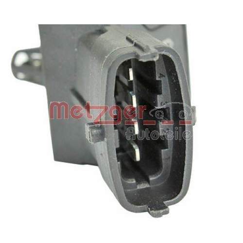 Sensor, Ladedruck METZGER 0906205 f&uuml;r FORD VOLVO, unten
