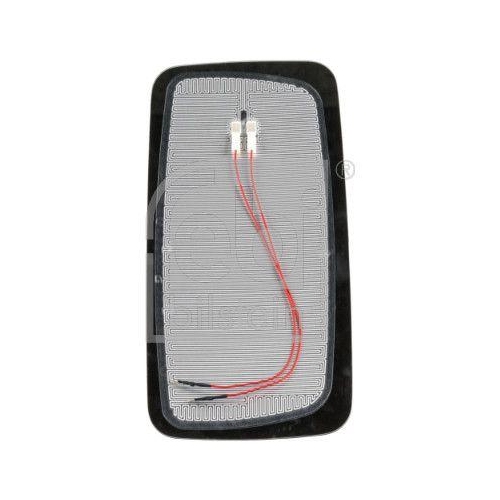 Spiegelglas, Au&szlig;enspiegel FEBI BILSTEIN 186233 f&uuml;r DAF RENAULT TRUCKS