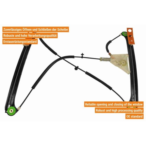 Fensterheber VAICO V10-6386 Original VAICO Qualität für AUDI SEAT SKODA VW VAG