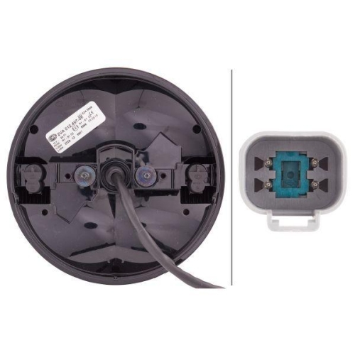 HELLA Heckleuchte 2VA 012 497-061 für KRONE, links, rechts