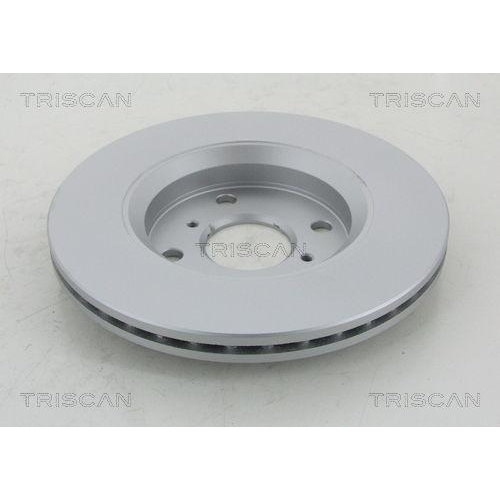TRISCAN 8120 10190C 2 St&uuml;ck Bremsscheiben COATED f&uuml;r CITRO&Euml;N PEUGEOT TOYOTA, Vorderachse
