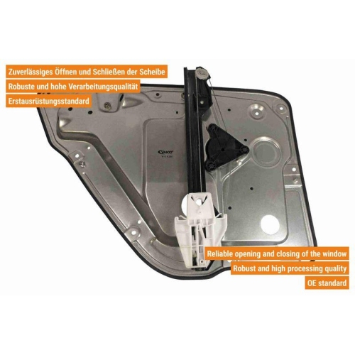 Fensterheber VAICO V10-6280 Original VAICO Qualität für SEAT SKODA VAG