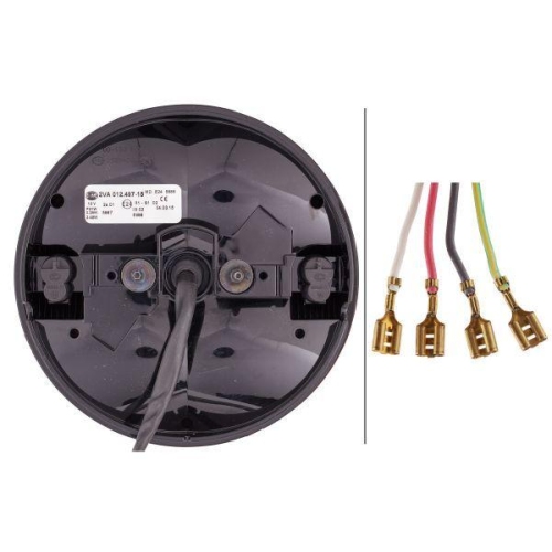 HELLA Heckleuchte 2VA 012 497-151 für KRONE, links, rechts