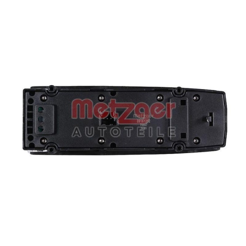 Schalter, Fensterheber METZGER AUTOTEILE 09161252 GREENPARTS für TESLA, vorne