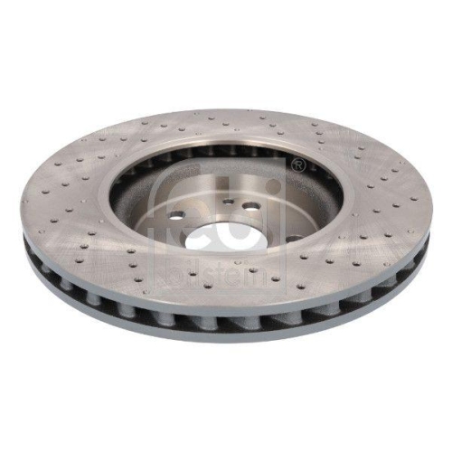 FEBI BILSTEIN 107501 2 St&uuml;ck Bremsscheiben f&uuml;r MERCEDES-BENZ, Vorderachse