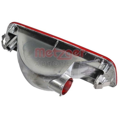Nebelschlussleuchte METZGER 2080236 für NISSAN, Stoßfänger, mitte