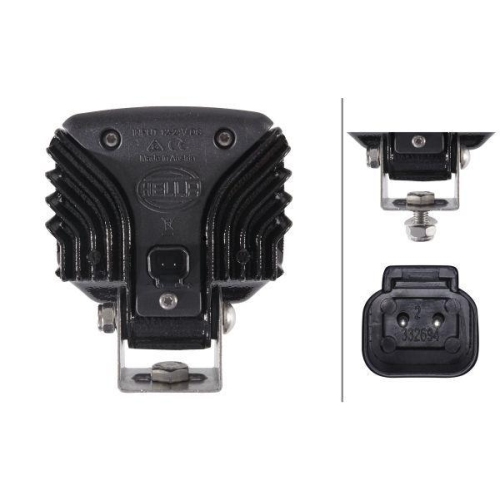 HELLA Arbeitsscheinwerfer 1GA 996 188-021 f&uuml;r DAF IVECO VAN HOOL FAUN CASE IH