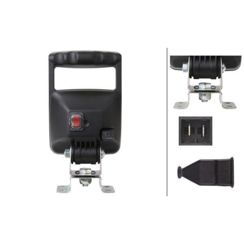 HELLA Arbeitsscheinwerfer 1GA 997 506-631 für DAF MAN MANITOU HÜFFERMANN