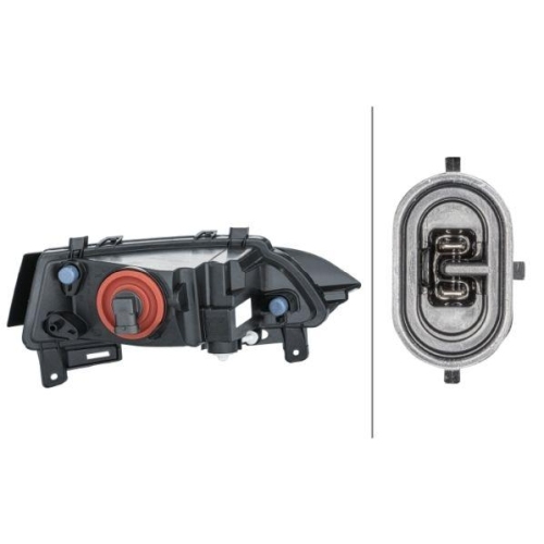 HELLA Nebelscheinwerfer 1ND 013 961-011 für SKODA, links