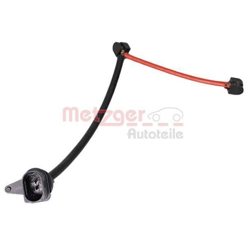 Warnkontakt, Bremsbelagverschlei&szlig; METZGER 1190393 f&uuml;r PORSCHE, Hinterachse