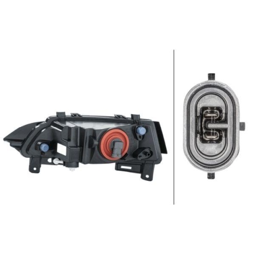 HELLA Nebelscheinwerfer 1ND 013 961-021 für SKODA, rechts