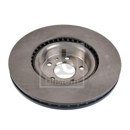 FEBI BILSTEIN 107506 2 St&uuml;ck Bremsscheiben f&uuml;r AUDI, Vorderachse