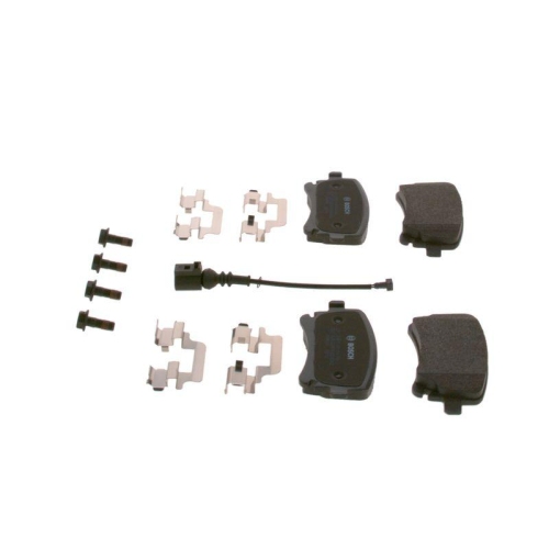 Bremsbelagsatz, Scheibenbremse BOSCH 0 986 494 583 f&uuml;r AUDI SEAT SKODA VW
