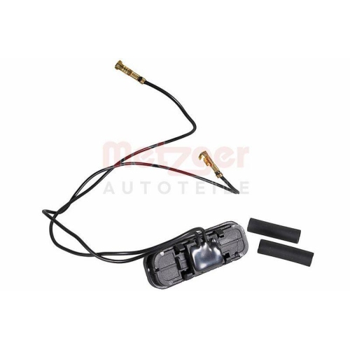 Heckklappengriff METZGER 2310926 für OPEL VAUXHALL CHEVROLET GENERAL MOTORS