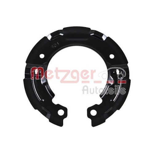 Bremstr&auml;gerplatte METZGER 6117101 f&uuml;r BMW, Hinterachse links, Hinterachse rechts