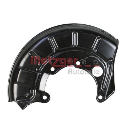 Spritzblech, Bremsscheibe METZGER 6115214 für VAG, Vorderachse rechts