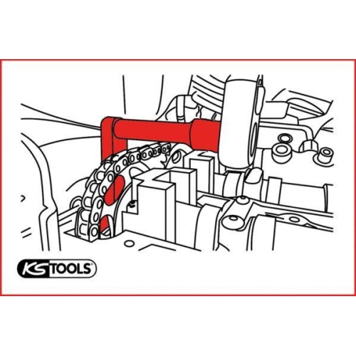Schlagschlüssel, Bremssattelverschraubung KS TOOLS 150.3036 für