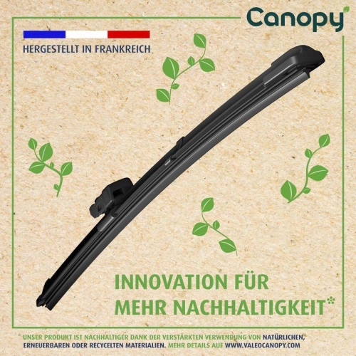 Wischblatt VALEO 583936 CANOPY für, beifahrerseitig, fahrerseitig