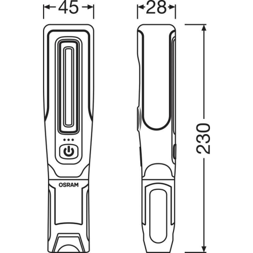 Handleuchte ams-OSRAM LEDIL412C LED Inspection Lights f&uuml;r