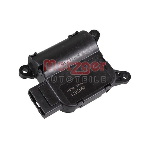 Stellelement, Mischklappe METZGER AUTOTEILE 0917871 ORIGINAL ERSATZTEIL für VW