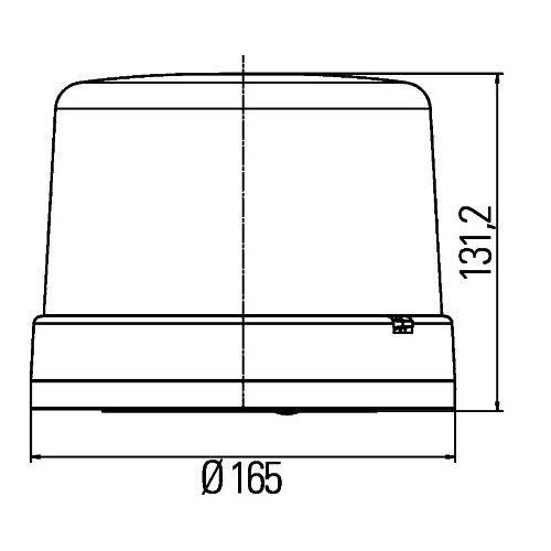 HELLA Rundumkennleuchte 2RL 011 484-121 KL 7000 LED für ROSENBAUER