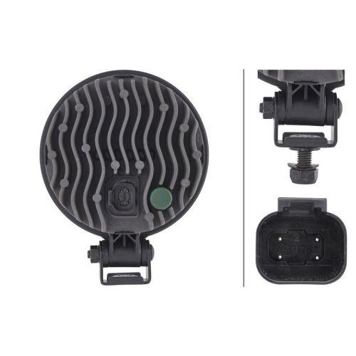 HELLA Hauptscheinwerfer 1S3 996 362-201 für WEIRO, links, rechts