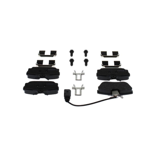 Bremsbelagsatz, Scheibenbremse BOSCH 0 986 494 619 f&uuml;r AUDI SEAT SKODA VW SAVA