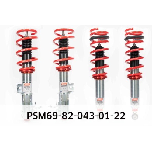 Fahrwerkssatz, Federn/Dämpfer EIBACH PSM69-82-043-01-22 Pro-Street-Multi für