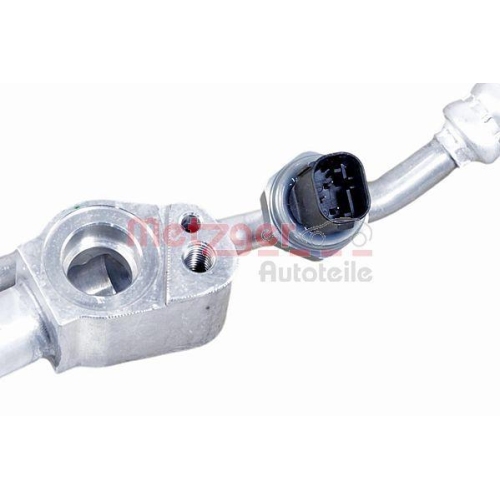 Hochdruck-/Niederdruckleitung, Klimaanlage METZGER 2360125 für BMW