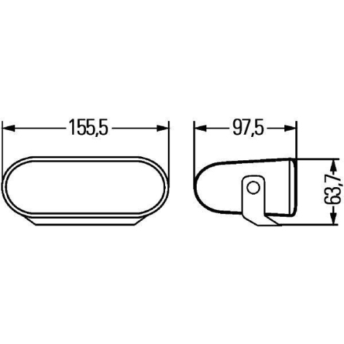 HELLA Fernscheinwerfer 1FA 008 284-011 f&uuml;r DAF MACK SCANIA, links, rechts