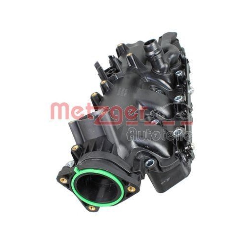Saugrohrmodul METZGER 2100057 f&uuml;r OPEL SAAB VAUXHALL GENERAL MOTORS