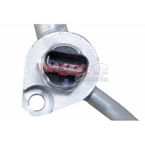 Hochdruckleitung, Klimaanlage METZGER 2360130 GREENPARTS für AUDI VAG, vorne