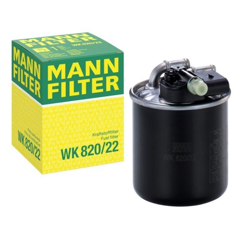 Kraftstofffilter MANN-FILTER WK 820/22 f&uuml;r MERCEDES-BENZ NISSAN