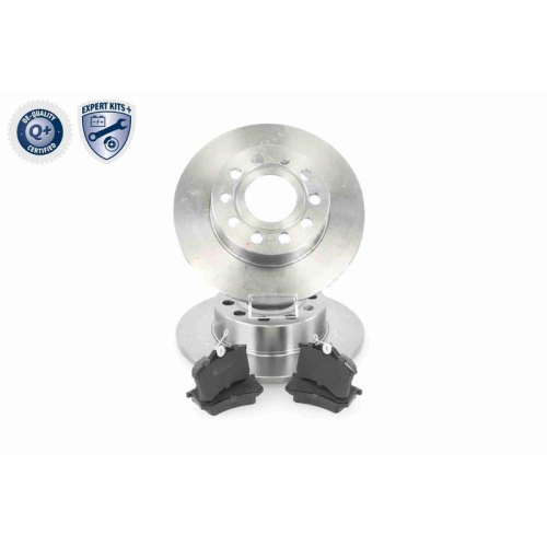 Bremsensatz, Scheibenbremse VAICO V10-90004 EXPERT KITS + f&uuml;r AUDI SEAT SKODA VW