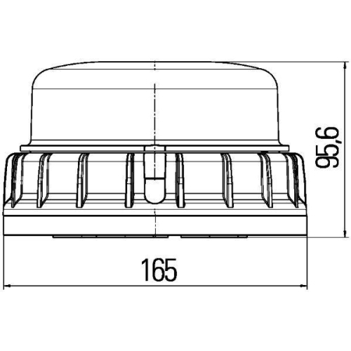 HELLA Blitz-Kennleuchte 2XD 011 557-311 K-LED 2.0 für