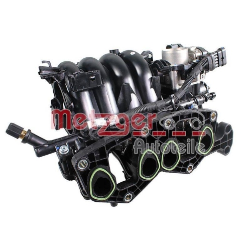 Saugrohrmodul METZGER 2100137 ORIGINAL ERSATZTEIL f&uuml;r FIAT LANCIA