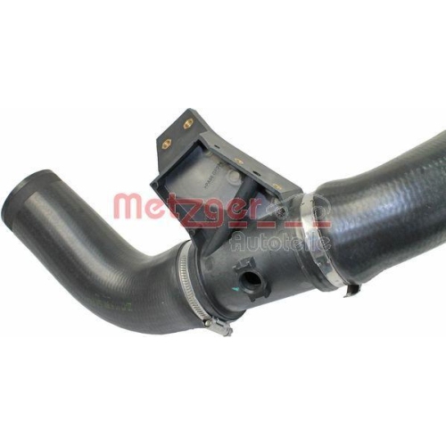 Ladeluftschlauch METZGER 2400258 f&uuml;r CHRYSLER MERCEDES-BENZ, Ladeluftk&uuml;hler