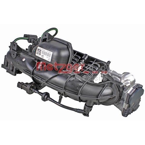Saugrohrmodul METZGER 2100080 ORIGINAL ERSATZTEIL f&uuml;r OPEL GENERAL MOTORS
