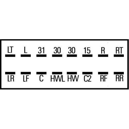 HELLA Blinkgeber 4DN 007 431-201 für SAAB SCANIA