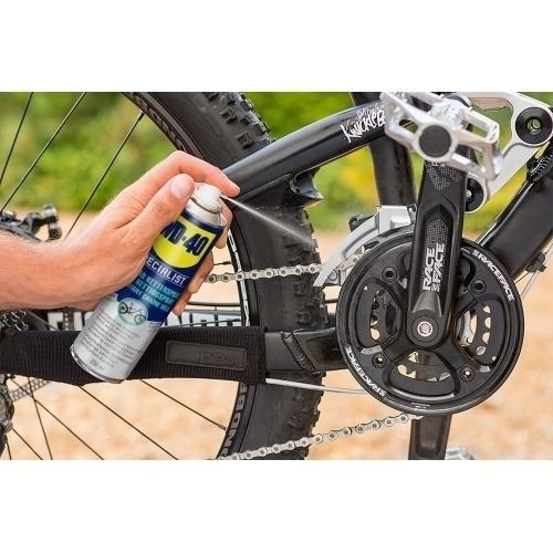 WD-40 Bike Fahrradpflegeset Kettenspray Allwetter & Reinigerl & Kettenreiniger