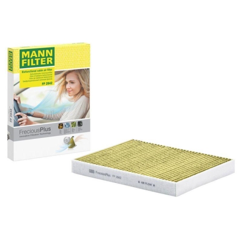 Filter, Innenraumluft MANN-FILTER FP 2842 FreciousPlus f&uuml;r PORSCHE VAG