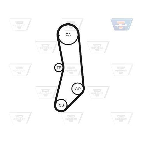 Zahnriemensatz OPTIBELT KT 1324 Optibelt-ZRK KIT f&uuml;r ALFA ROMEO FIAT LANCIA