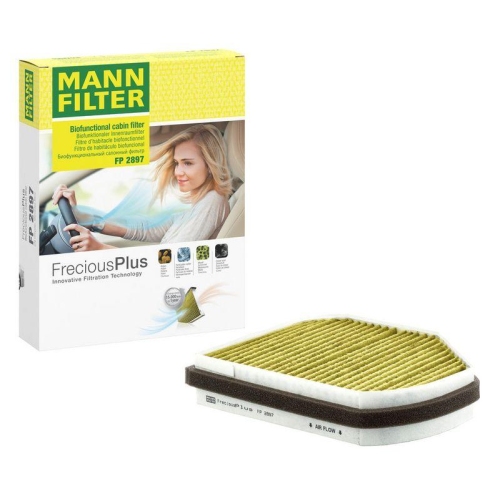 Filter, Innenraumluft MANN-FILTER FP 2897 FreciousPlus f&uuml;r CHRYSLER FIAT
