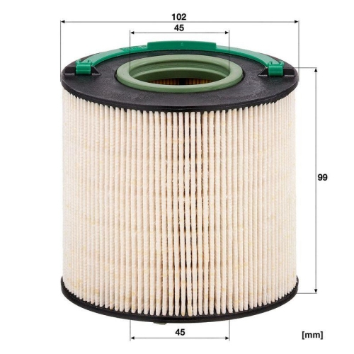 Kraftstofffilter MANN-FILTER PU 1040 x f&uuml;r VAG