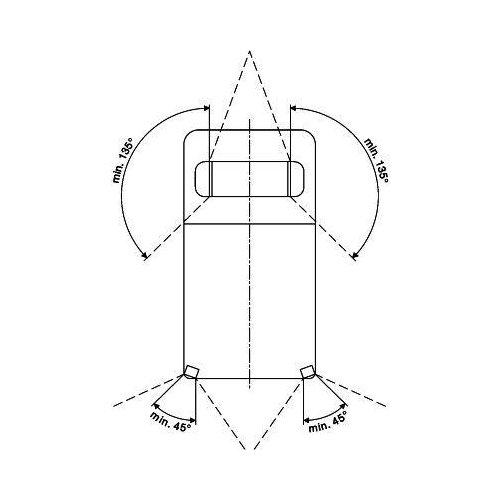 HELLA Blitz-Kennleuchte 2XD 009 048-101 für DAF ROSENBAUER