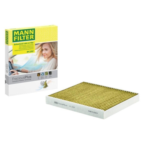 Filter, Innenraumluft MANN-FILTER FP 2757 FreciousPlus f&uuml;r OPEL VAUXHALL