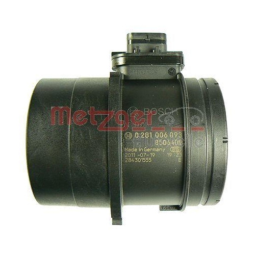 Luftmassenmesser METZGER 0890263 ORIGINAL ERSATZTEIL f&uuml;r BMW